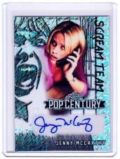 Jenny McCarthy 2025 Leaf Metal Pop Century Autograph Card # /10 Auto Scream picture
