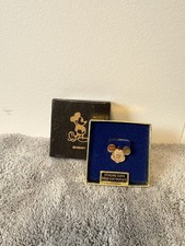 Vintage 1980's Vintage Disneyland Mickey Mouse Tie Tack Pin (New in Box) picture