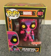 Funko Pop Vinyl Marvel #801 Deadpool (blacklight) 2021 Target Exclusive picture