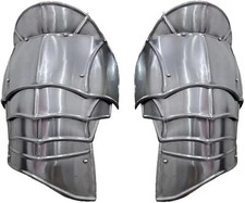 Medieval Steel Knight Armor Pauldrons shoulder armor pair spaulders for cosplay picture