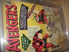 The Avengers #2 cgc grade 4.0 offwhite to white pgs picture