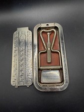 Vintage Rolls Razor Imperial No 2 Safety Razor Case Sheffield Steel England picture