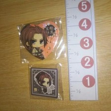 A51513 HAKUOUKI Can badge Souma Kazue picture