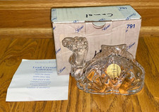 Vintage Princess House Christmas Nativity Crystal Camel Figurine 791 Germany picture
