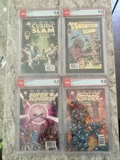 ULTIMATE SPORTS FORCE BASEBALL COMIC COMPLETE SET PSA LIMITED EDITION /2000 picture