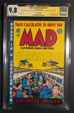 SDCC 2026 DC Mad Mag Ex Cover Ed. CGC 9.8 4x Signed Lee Loeb Williams Sinclair  picture