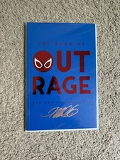 Frank Cho The Book of Outrage Blue Foil 2nd Print SIGNED CSA COA Art Sketchbook picture