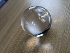 Clear Glass Crystal Ball 100mm Healing Sphere Photography Props Lensball picture