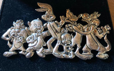 Vintage Looney Tunes/Warner Brothers Brooch-1994 picture