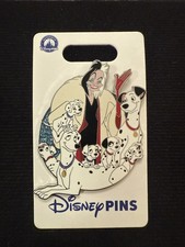 2025 Disney Parks Family Cluster 101 Dalmatians Cruella Pongo Perdita OE Pin picture