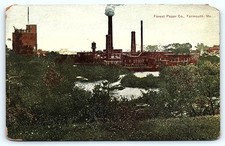 Forest Paper Co., Yarmouth, ME antique postcard picture