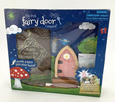 The Irish Fairy Door Company PINK Door - Stepping Stones Magic Key NEW picture
