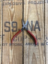 Vintage Proto 268BSG Mini Needle Nose Pliers USA Red Grips Nice picture