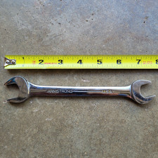 Vintage Armstrong 18mm x 16mm Open End Wrench 53-085 Made in U.S.A. picture
