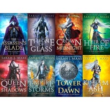 Throne of Glass series Vol 1-8 Books by Sarah J. Maas Paperback English - New picture