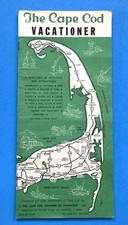 1963 The Cape Cod Vacationer Tourist Guide Booklet Pamphlet picture
