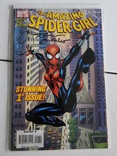 Amazing Spider-Girl #1 Signed Tom DeFalco Marvel Comics picture