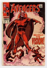 Avengers #57 GD 2.0 1968 1st SA app. Vision picture