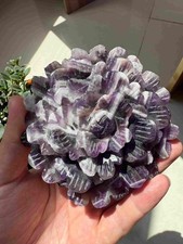 Natural Dream Amethyst Flower Sculpture 0.97 lb 4.33