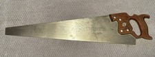 Antique Disston D-12 Hand Saw - SHIPS FREE picture