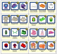 WEBKINZ Halloween Costumes Complete and Singles - MORE PICTURES picture