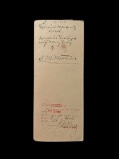 1906 Oklahoma Indian Territory Special Warranty Deed Comanche County Land Rare picture