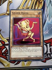Yugioh Yellow Ojama Common - STAX-EN006 1st Edition - German picture