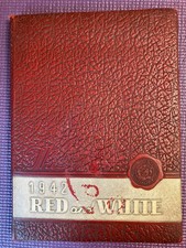 Battin High School Yearbook 1942 Red & White. Elizabeth, NJ. NO INK MARKS INSIDE picture