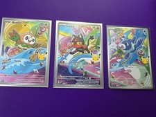 Pokemon TCG Gen 7 first partner starters Rowlet Litten Popplio picture