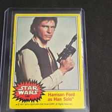 Topps 1977 Star Wars Base Set Non-Sport Trading Card #144 Harrison Ford Han picture