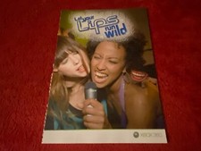 PAD56 2 PAGE GAME ADVERT 12X18 LIPS XBOX 360 picture