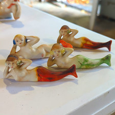 Lot Of 4 Japan And Occupied Japan Mermaids picture