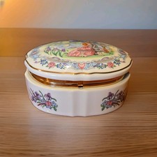Vintage Heritage House Porcelain Music Box  Some Enchanted Evening, Excellent picture