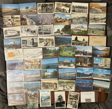 Vintage Oregon Postcards Lot of 50+ Has RPPC's Beaches Bridges Hotels Rivers - E picture