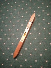 Vintage Palco Wooden Level Torpedo Design 9in USA Great Working Condition Rare picture