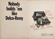 1965 Print Ad United Delco Remy Voltage Regulators Anderson,Indiana picture