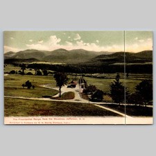 Postcard The Presidential Range from the Waumbec Jefferson NH picture