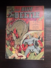 Blue Beetle #37 .1940 Comic Golden Age Rare Scarce Fox Issue VG Defect picture