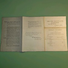 c1880 Geo Wm Ballou Wall Street Bond Prospectus Chicago Minneapolis Peoria picture