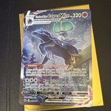 Pokémon 2021 Shadow Rider Calyrex VMAX 205/198 Chilling Reign picture