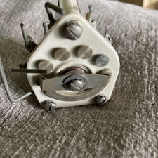 Vintage Ceramic Rotary Lever Switch. Ham Radio Parts picture