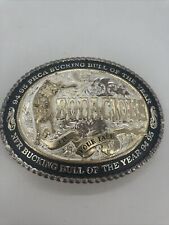 Montana Silversmiths Belt Buckle 94-95 PRCA Bodacious-Bucking Bull Of The Year picture