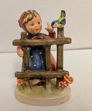 Vintage Hummel Goebel Signs of Spring Ceramic Figurine 203 2/0 Made W Germany picture