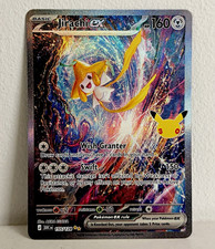 Pokémon TCG Jirachi EX 155/128 Card 30th Anniversary Celebration English  picture