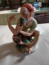 Vintage Classic Lipper & Mann Older Male Fisherman Statue picture