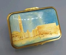Venice Campanile and Doge's Palace - Halcyon Days Enamels Trinket Box - Limited picture