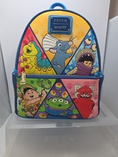 Loungefly Disney Pixar Character Montage Mini Backpack NWT picture
