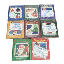 Lot 16 VTG Landoll's Christmas Storybooks Frosty Santa Nutcracker Holiday Decor picture