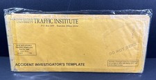 Vintage Accident Investigator’s Template Traffic Institute Northwestern Univer  picture