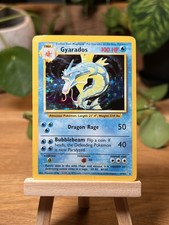 Gyarados 6/102 Holo Rare Base Set WOTC 1999 Vintage Pokemon Card picture